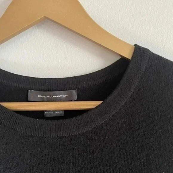 French Connection Black Maxi Sweater Dress - Picture 8 of 15